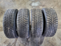 Set of Continental WinterContact si Tires on Rims - 205'60R16