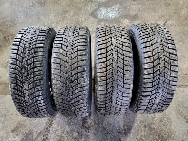 Set of Continental WinterContact si Tires on Rims - 205'60R16 in Tires & Rims in Markham / York Region