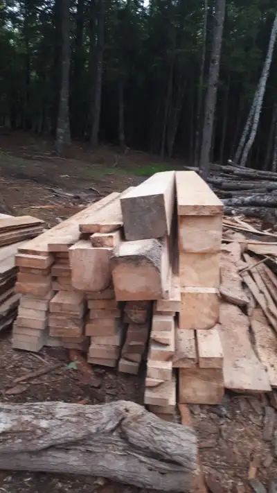 Spring Sale on some existing stockpiles of rough sawn lumber & live edge slabs. Most lumber items be...