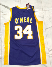Shaq Lakers Jersey Mitchell and Ness