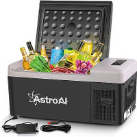 AstroAI Réfrigérateur de voiture 12 V, congélateur portable 12 V
