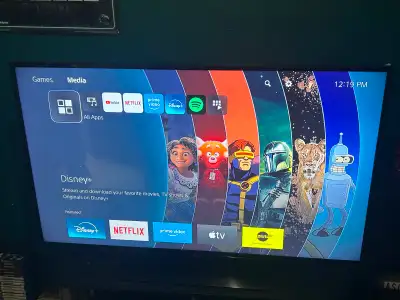 50 inch Samsung tv w/remote, View more