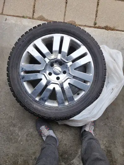 Yokohama studless winter tires 245/50R 20 102T 1G51 Tubeless steel belted Radial On rims; TPMS senso...