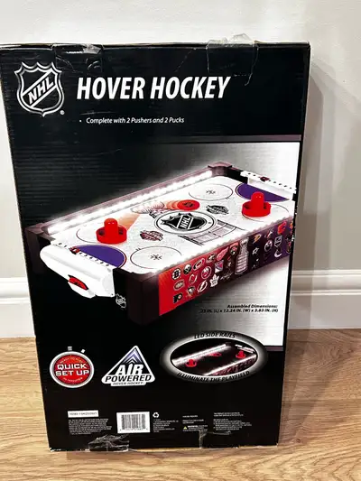 NHL Air Hover Hockey LED Side Rails Brand New Pick up from Keswick