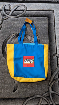 Lego Reversible VIP Canvas Tote bag brand new 