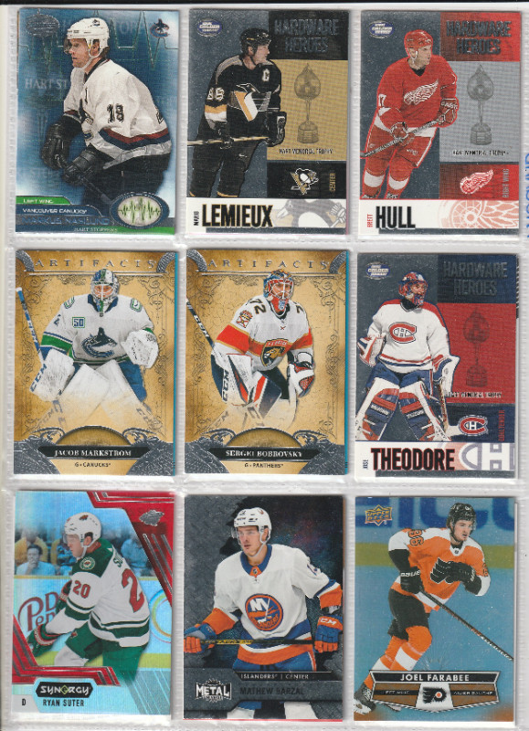 115 NHL HOCKEY CARDS ALL INSERTS NO BASE CARDS in Arts & Collectibles in Ottawa
