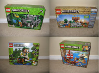 Lego Minecraft 21132/21135/21152/21174 NEW