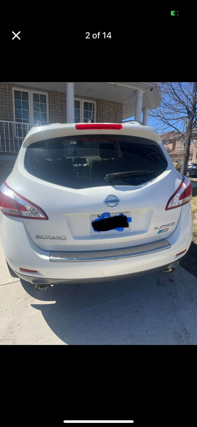 Nissan Murano platinum in Cars & Trucks in Mississauga / Peel Region - Image 2