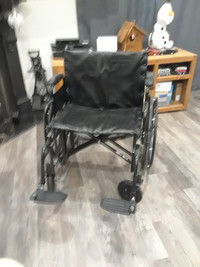 Heavy duty PRIDE brand wheelchair.