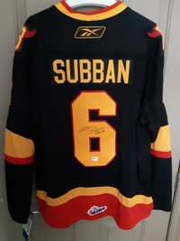 Chandail autographié ''PK Subban''