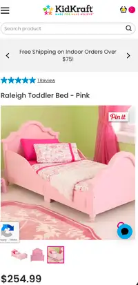 Kids Kraft Raleigh toddler bed