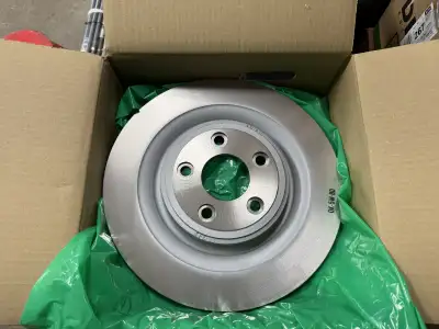 Original jaguar rear brake rotors, View more