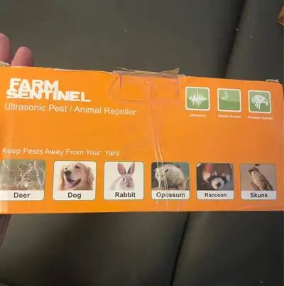 Ultrasonic Animal and Pest Repeller - Farm Sentinel, View more