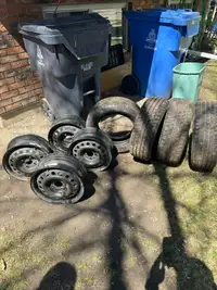  Four tires and rims for sale 