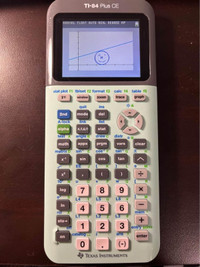 TI-84 Plus CE graphing calculator Texas Instruments
