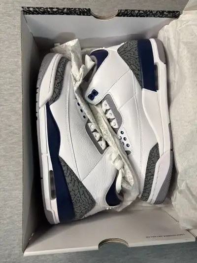 Nike Jordan 3 retro Midnight Navy, View more