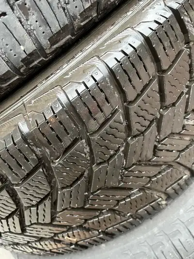205/55R16 Winter Tires with Rims - fit FRS - set of 4 - 1 good, 1 bad, and 2 average tires
