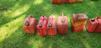 Fuel Jerry cans various sizes, gas containers, View more