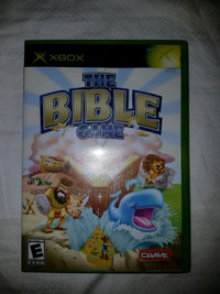 XBOX THE BIBLE GAME COMPLETE.