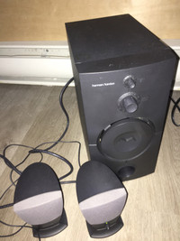 Speakers and subwoofer