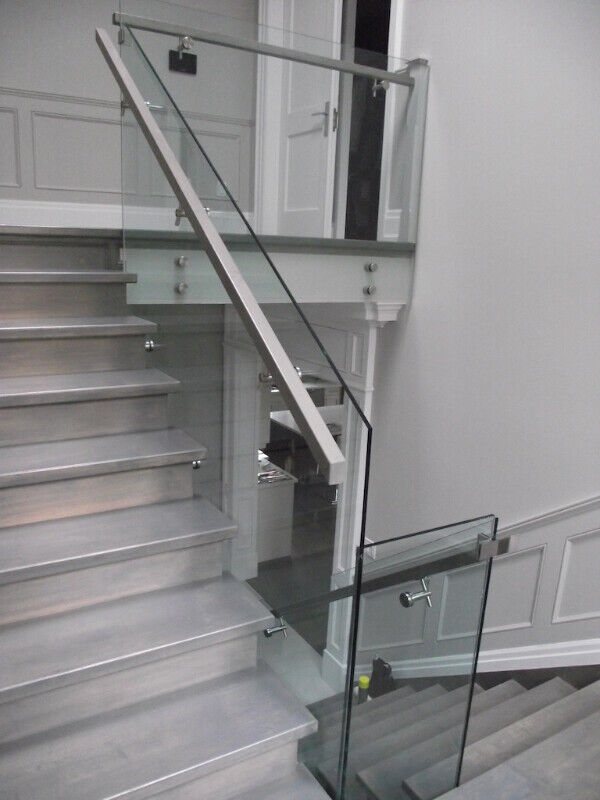 GLASS RAILING, DECK RAILING, PORCH RAILING, FRAMELESS RAILING Decks