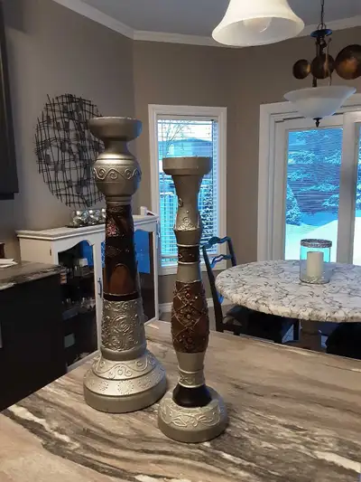 Ornate Candlestick Holders, View more
