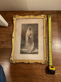 Antique Photograph the Unknown Bride