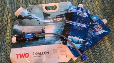 Sawyer Squeeze Water Filter System 2 gallon, View more