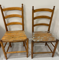 Two antique chairs