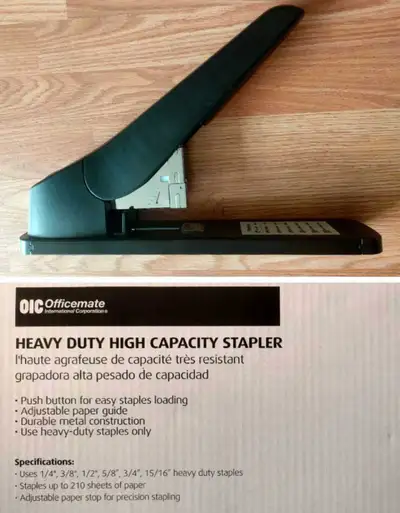 Large Stapler, Rivet Gun, Pipe Cutter, View more