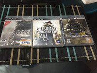 Selling Ps3 Games (barely used or brand new)