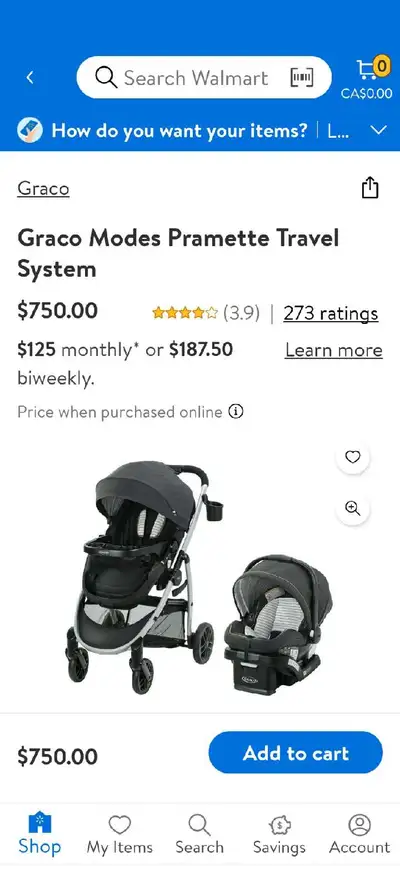 Graco Pramette Travel System , View more