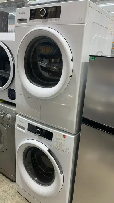 Washer & Dryer Set - 24 Whirlpool  - Front Load - White - Used, View more