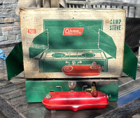 Coleman camp stove 421D - collectors item. Vintage