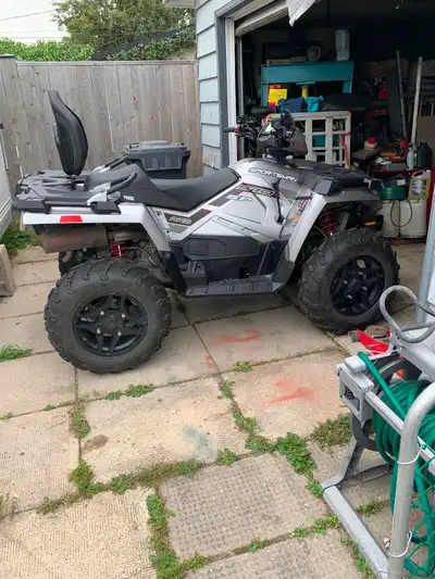 2018 Polaris Sportsman Sp 570 Touring 2 up passenger 720 km electric power steering automatic 4x4 aw...