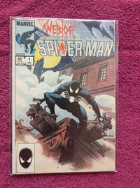 Web of Spider-Man 1984 volume 1 comic lot 36 books