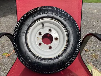 For sale 3 used (like new) 4.8-8 5 bolt $75 each at Princess Auto, $120 for all 3 plus 1 additional...