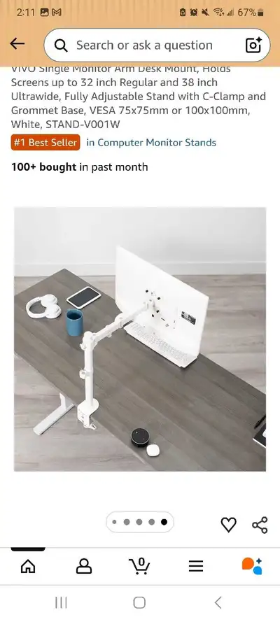 tv/monitor stand Vesa mount brand new in box, View more