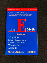 The E Myth Revisited - Michael E Gerber paperback