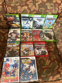 Assorted video games