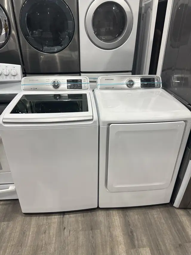 27 inch Samsung washer dryer set top load 