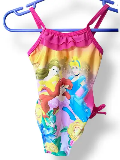 (12m) Swimsuit [Disney] girls princess Bathing Suit, View more
