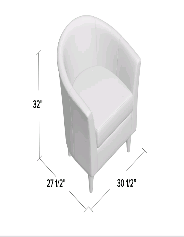 Barrel chair /New in Chairs & Recliners in Markham / York Region - Image 6