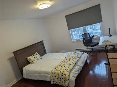 Je propose à la location une grande chambre lumineuse et confortable, idéale pour un étudiant ou un...