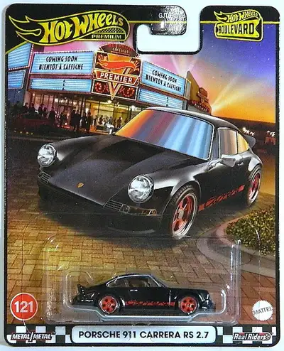 Hot Wheels Premium Boulevard Porsche 911 Carrera RS 2.7 diecast new in package, $25. Pickup in north...