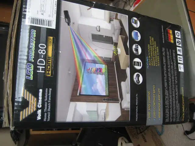 Volk Cinema HD-80 Projector $200.0062864744651009122