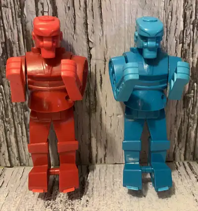 Red Rocker & Blue Bomber Rock em, Sock em Replacement Pieces, View more