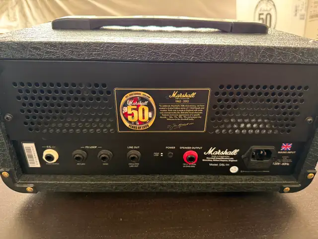 Marshall DSL-1H 50th Anniversary Made in England 1w amp mint! in Amps & Pedals in City of Toronto - Image 3