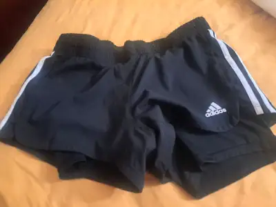 Black Adidas shorts size m, View more