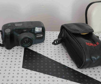 Pentax Zoom Camera and Case